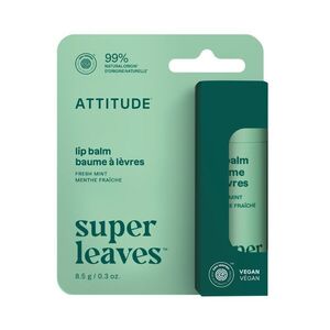 ATTITUDE Super leaves Přírodní balzám na rty s vůní máty 8, 5 g obraz