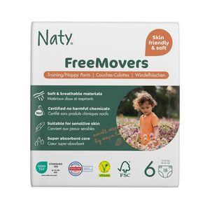 Naty XL 14-20 kg natahovací plenkové kalhotky 18 ks obraz