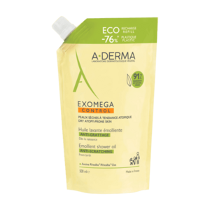A-Derma Exomega Control Sprchový olej ECO náplň 500 ml obraz