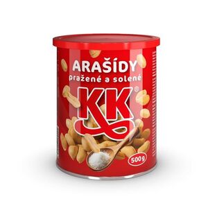 KK Arašídy pražené solené 500 g obraz