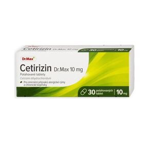 Dr. Max Cetirizin 10 mg 30 tablet obraz