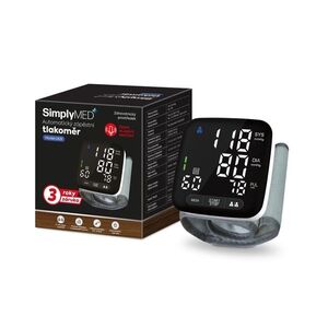 SimplyMed Automatický zápěstní digitální tlakoměr U63I obraz