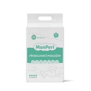 MonPeri Přebalovací podložky M 60 x 60 cm 15 ks obraz