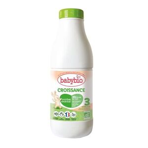 Babybio Croissance 3 Tekuté batolecí kojenecké bio mléko 1 l obraz