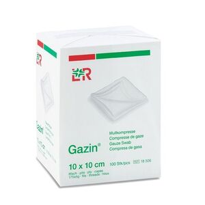 Gazin Gázová komprese hydrofilní nesterilní 10 x 10 cm 100 ks obraz