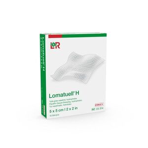 Lomatuell H Mastný tyl sterilní 5 x 5 cm 10 ks obraz