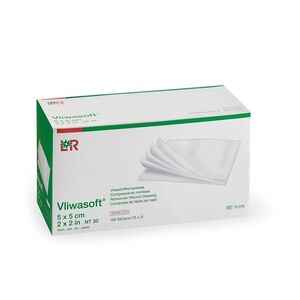 Vliwasoft Komprese z netkané textilie sterilní 5 x 5 cm 150 ks obraz