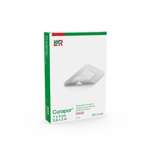 Curapor Chirurgická náplast sterilní 7 x 5 cm 5 ks obraz