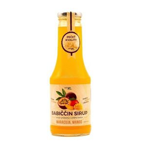 Nature Notea Babiččin sirup ovocný Maracuja a mango 500 ml obraz
