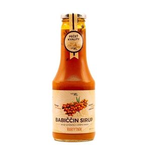Nature Notea Babiččin sirup ovocný Rakytník 500 ml obraz