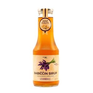 Nature Notea Babiččin sirup bylinný Levandule 500 ml obraz