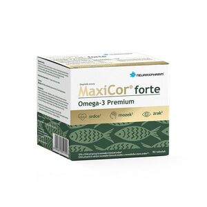MaxiCor Forte Omega-3 Premium 90 tablet obraz