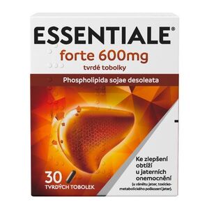 Essentiale forte 600 mg 30 tvrdých tobolek obraz
