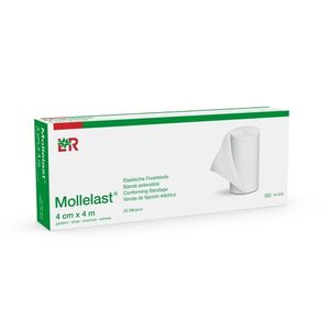 Mollelast Fixační elastické obinadlo 4 cm x 4 m 1 ks obraz