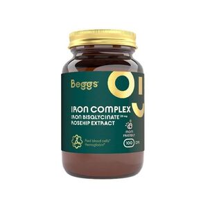 Beggs Iron bisglycinate 20 mg rosehip extract 100 kapslí obraz