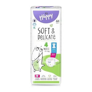 Bella Baby Happy Soft&Delicate 4 Maxi 8–14 kg dětské pleny 44 ks obraz