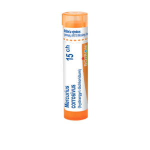 Boiron MERCURIUS CORROSIVUS CH15 granule 4 g obraz