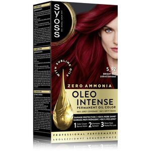 Syoss Oleo Intense Barva na vlasy 5-92 zářivě červená 50 ml obraz
