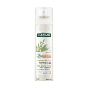 KLORANE Suchý šampon s ovsem na tmavé vlasy 150 ml obraz