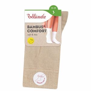 Bellinda BAMBUS Comfort vel. 35–38 dámské ponožky béžové obraz