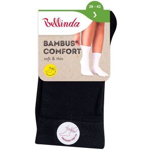 Bellinda BAMBUS Comfort vel. 39–42 dámské ponožky černé obraz