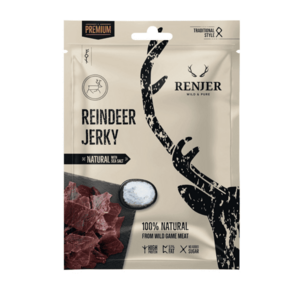Renjer Reindeer Jerky Sea Salt 25 g obraz