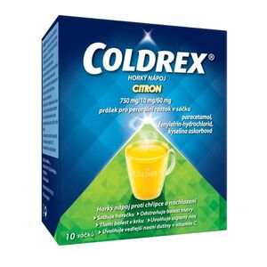 Coldrex CITRON Horký nápoj 10 sáčků obraz