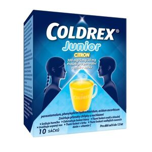 Coldrex Junior CITRON 10 sáčků obraz