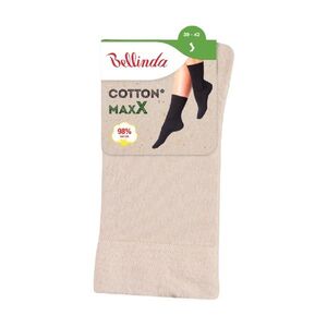 Bellinda COTTON MAXX vel. 39/42 dámské ponožky 1 pár béžové obraz