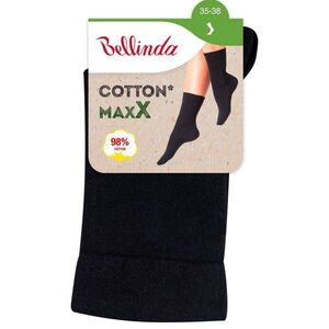 Bellinda COTTON MAXX vel. 35/38 dámské ponožky 1 pár černé obraz