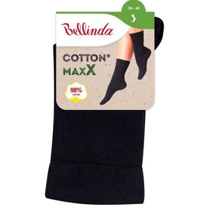 Bellinda COTTON MAXX vel. 39/42 dámské ponožky 1 pár černé obraz