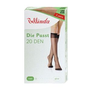 Bellinda UNI 20 DEN dámské punčochové podkolenky 2 páry tělové obraz