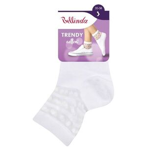 Bellinda TRENDY COTTON vel. 35/38 dámské ponožky 1 pár bílé obraz