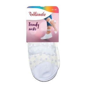 Bellinda Dámské punčochové ponožky s puntíky vel. 35/38 1 pár bílé obraz