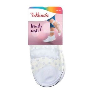 Bellinda Dámské punčochové ponožky s puntíky vel. 39/42 1 pár bílé obraz