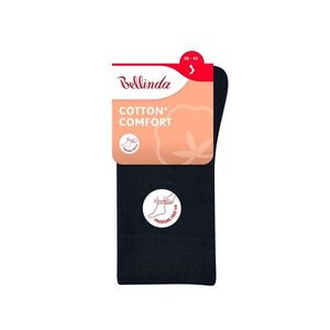 Bellinda Cotton Comfort vel. 39/42 dámské klasické ponožky 1 pár černé obraz