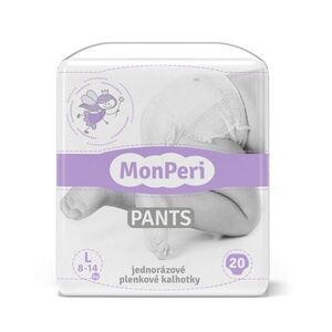 MonPeri Pants L 8-14 kg kalhotkové plenky 20 ks obraz