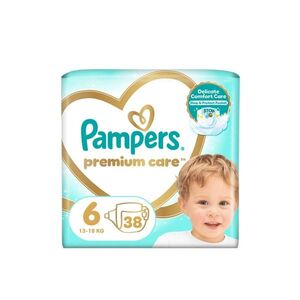 Pampers Premium Care vel. 6 13-18 kg dětské pleny 38 ks obraz
