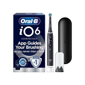 Oral-B iO Series 6 elektrický zubní kartáček Black Onyx obraz
