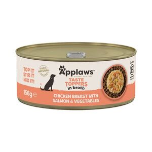 Applaws Dog Taste Toppers in Broth Kuře s lososem konzerva 156 g obraz