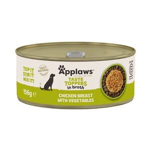 Applaws Dog Taste Toppers in Broth Kuře se zeleninou konzerva 156 g obraz