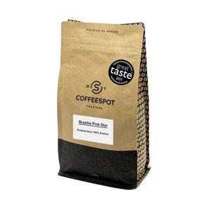 Coffeespot Brazílie Pink Star Scr. 19 zrnková káva 500 g obraz
