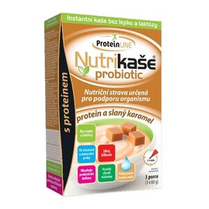 Nutrikaše probiotic protein a slaný karamel 3x60 g obraz