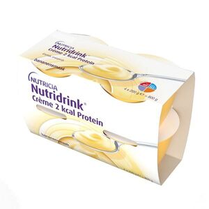Nutridrink Creme 2 kcal Protein s příchutí banánovou 4x200 g obraz