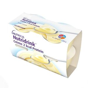 Nutridrink Creme 2 kcal Protein s příchutí vanilky 4x200 g obraz