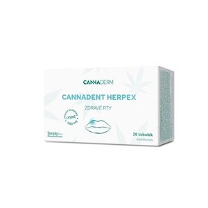 Cannaderm Cannadent HerpEX zdravé rty 28 tobolek obraz