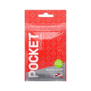 TENGA Jednorázový masturbátor Pocket( (7 cm), červený obraz