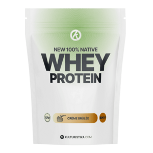 Kulturistika.com New 100% Whey Protein 800g - creme brulée obraz