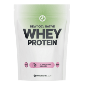 Kulturistika.com New 100% Whey Protein 800g - jahodové daiquiri obraz