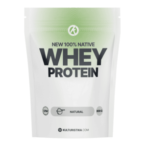 Kulturistika.com New 100% Whey Protein 800g - natural obraz
